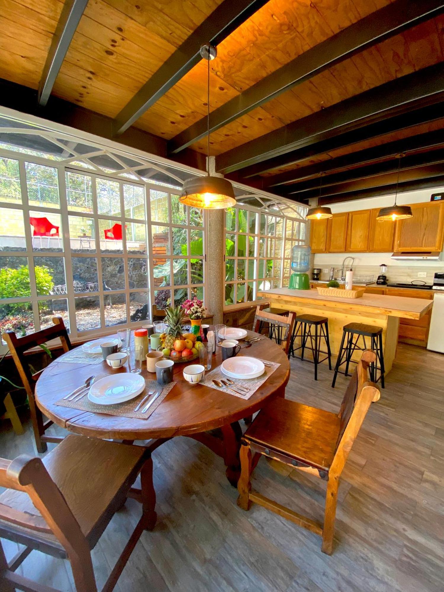 Casa Encino Con Alberca Climatizada En Tepoztlan Βίλα Εξωτερικό φωτογραφία