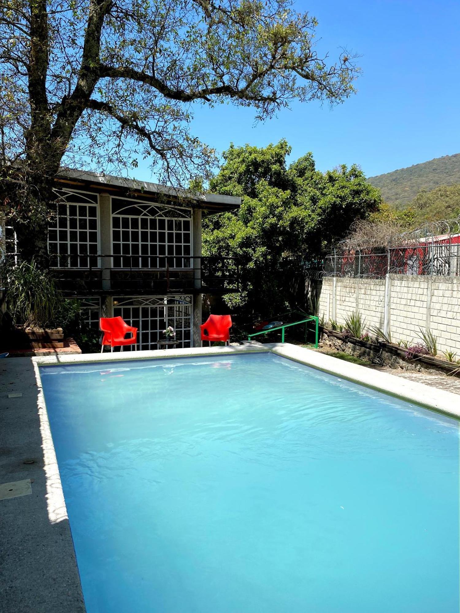Casa Encino Con Alberca Climatizada En Tepoztlan Βίλα Εξωτερικό φωτογραφία